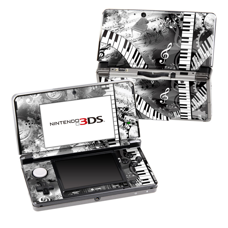 Nintendo 3DS Skin - Piano Pizazz (Image 1)