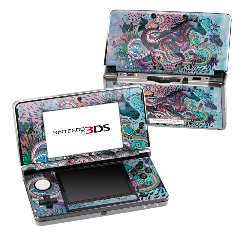 Nintendo 3DS Skin - Poetry in Motion (Image 1)