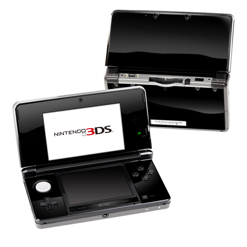 Nintendo 3DS Skin - Solid State Black (Image 1)