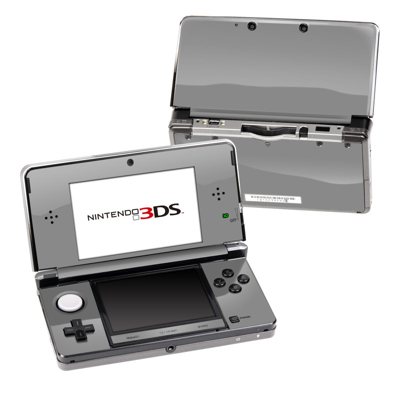 Nintendo 3DS Skin - Solid State Grey (Image 1)