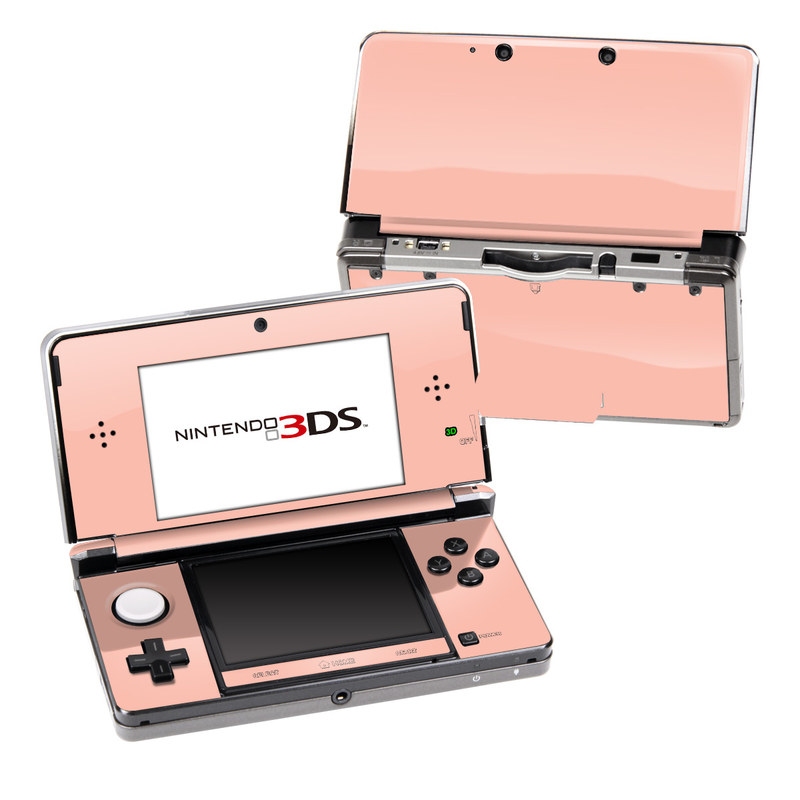 Nintendo 3DS Skin - Solid State Peach (Image 1)