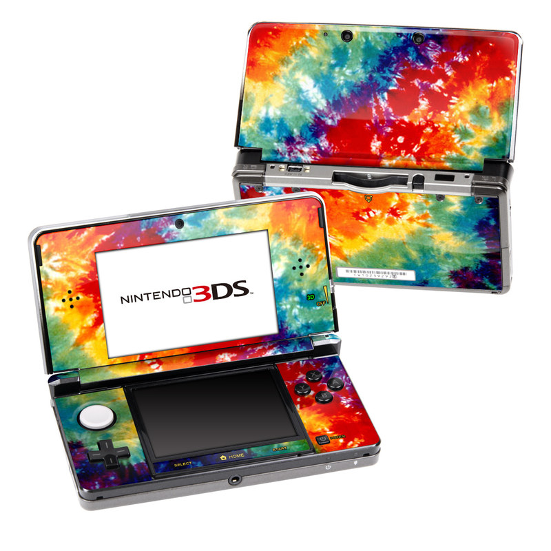 Nintendo 3DS Skin - Tie Dyed (Image 1)