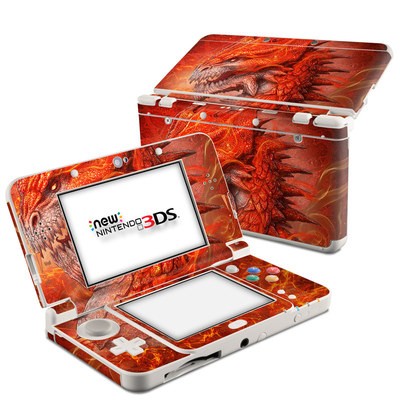 Nintendo 3DS 2015 Skin - Flame Dragon