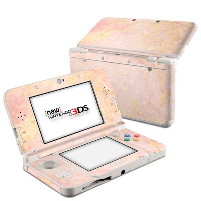 Nintendo 3DS 2015 Skin - Rose Gold Marble