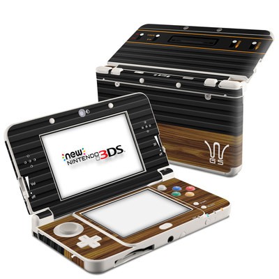 Nintendo 3DS 2015 Skin - Wooden Gaming System