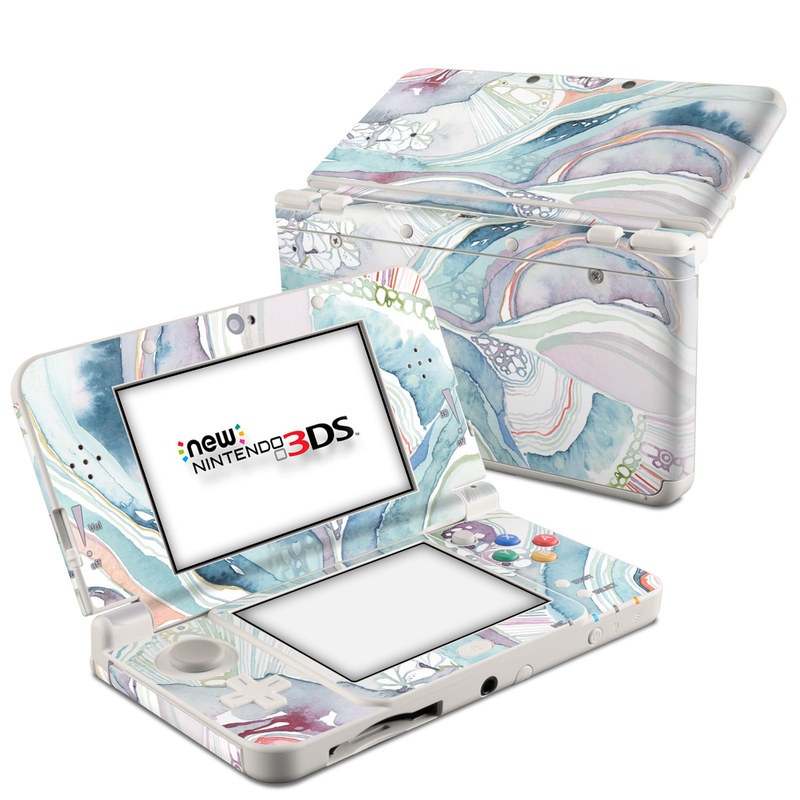 Nintendo 3DS 2015 Skin - Abstract Organic (Image 1)