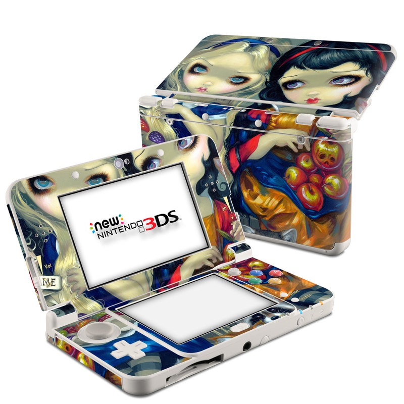 Nintendo 3DS 2015 Skin - Alice & Snow White (Image 1)