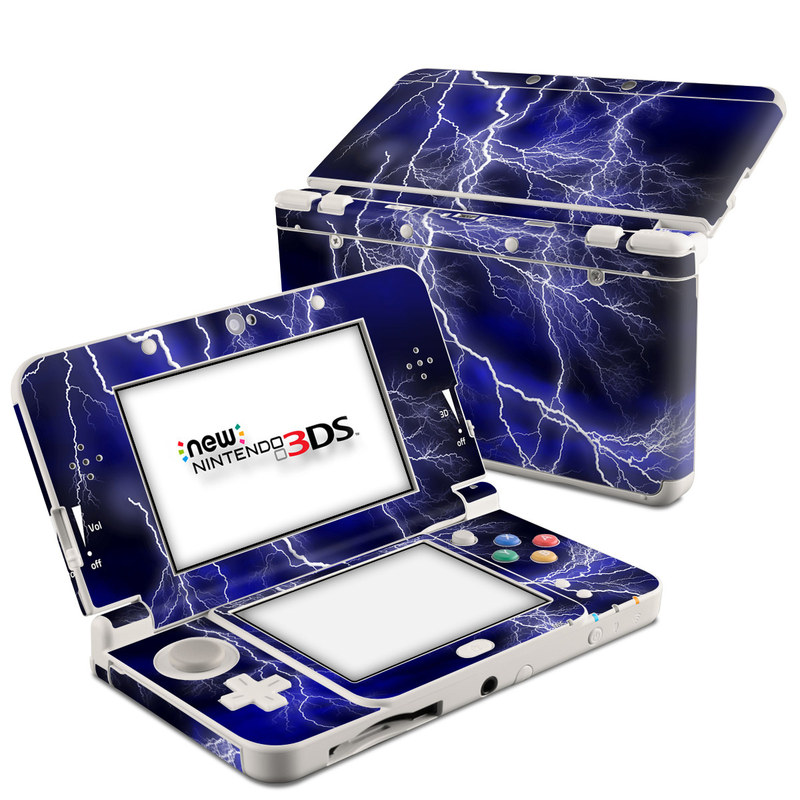Nintendo 3DS 2015 Skin - Apocalypse Blue (Image 1)