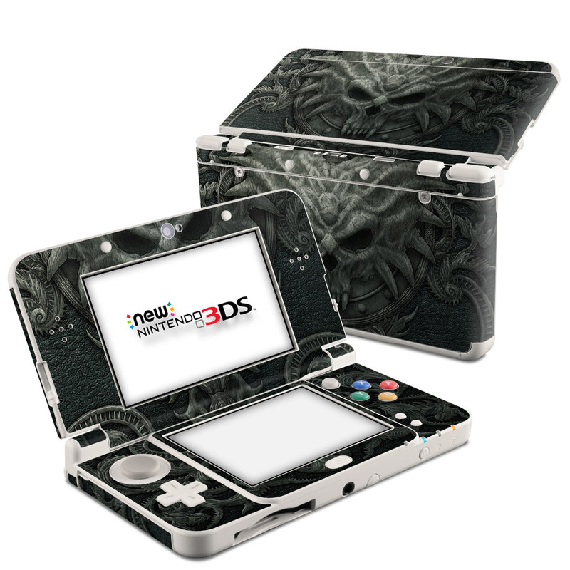 Nintendo 3DS 2015 Skin - Black Book (Image 1)