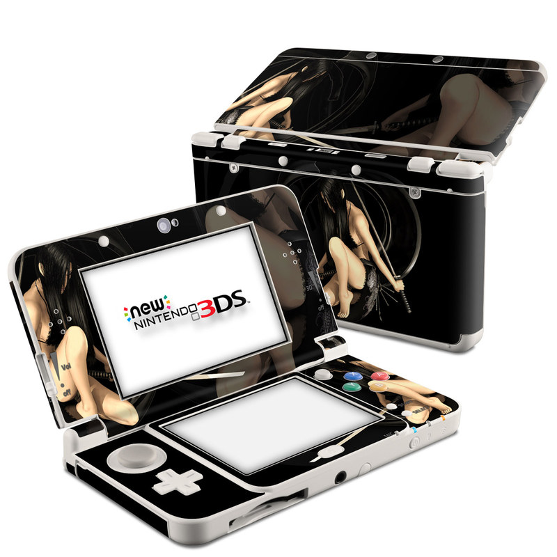 Nintendo 3DS 2015 Skin - Josei 2 Dark (Image 1)