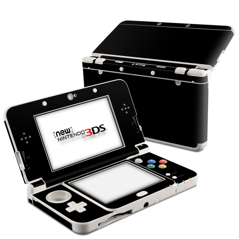 Nintendo 3DS 2015 Skin - Solid State Black (Image 1)