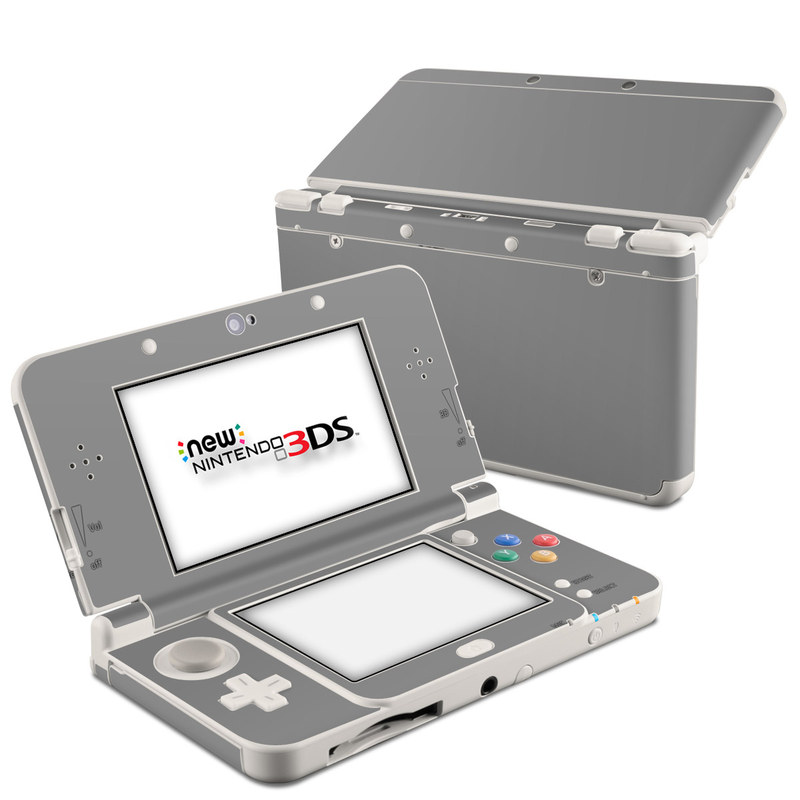 Nintendo 3DS 2015 Skin - Solid State Grey (Image 1)
