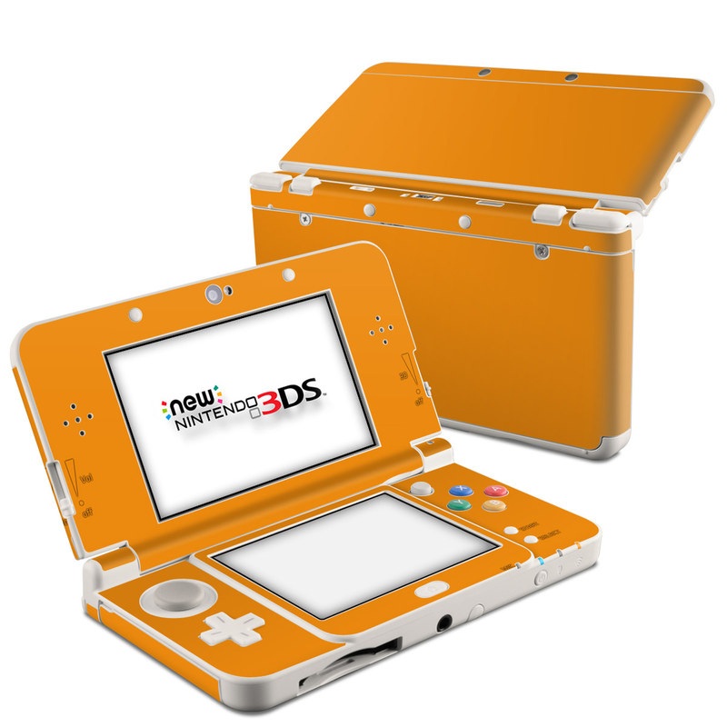 Nintendo 3DS 2015 Skin - Solid State Orange (Image 1)