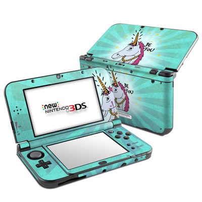Nintendo 3DS LL Skin - Be You Unicorn