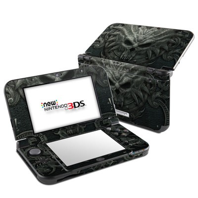 Nintendo 3DS LL Skin - Black Book