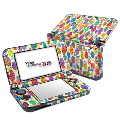 Nintendo 3DS LL Skin - Colorful Pineapples