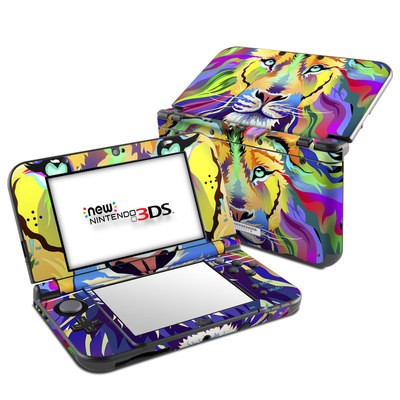 Nintendo 3DS LL Skin - King of Technicolor
