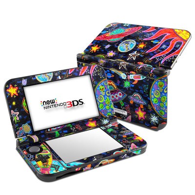 Nintendo 3DS LL Skin - Out to Space