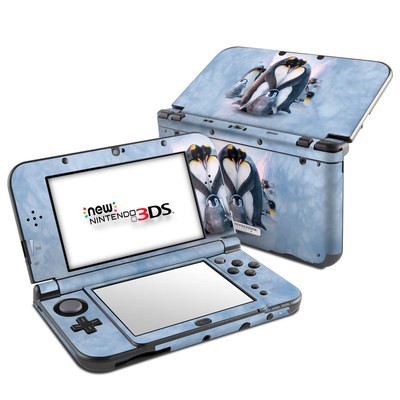 Nintendo 3DS LL Skin - Penguin Heart