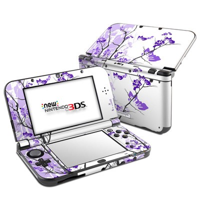 Nintendo 3DS LL Skin - Violet Tranquility