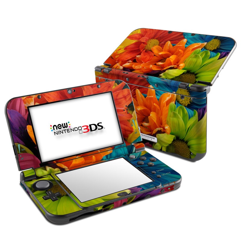 Nintendo 3DS LL Skin - Colours (Image 1)
