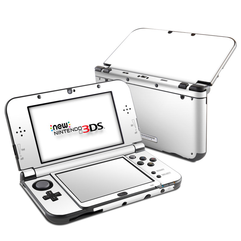Nintendo 3DS LL Skin - Solid State White (Image 1)