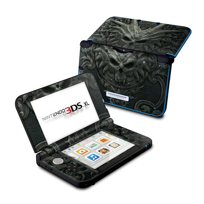 Nintendo 3DS XL Skin - Black Book