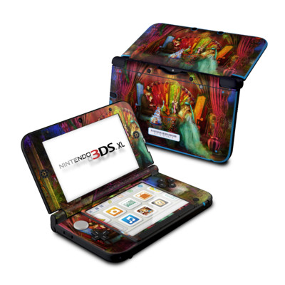 Nintendo 3DS XL Skin - A Mad Tea Party