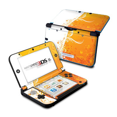 Nintendo 3DS XL Skin - Orange Crush