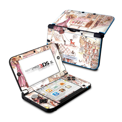 Nintendo 3DS XL Skin - Paris Makes Me Happy