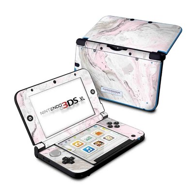 Nintendo 3DS XL Skin - Rosa Marble