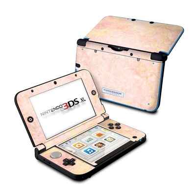 Nintendo 3DS XL Skin - Rose Gold Marble