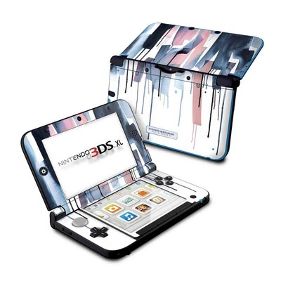 Nintendo 3DS XL Skin - Watery Stripes