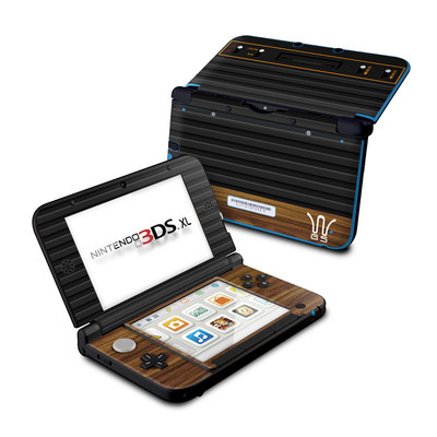 Nintendo 3DS XL Skin - Wooden Gaming System