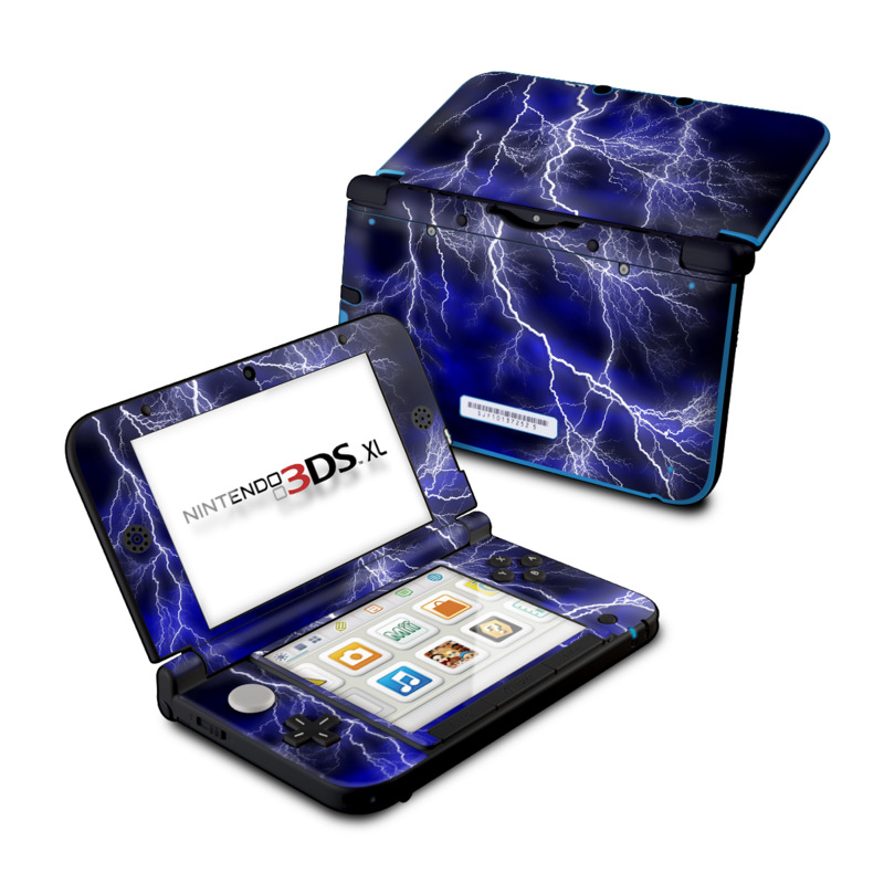 Nintendo 3DS XL Skin - Apocalypse Blue (Image 1)
