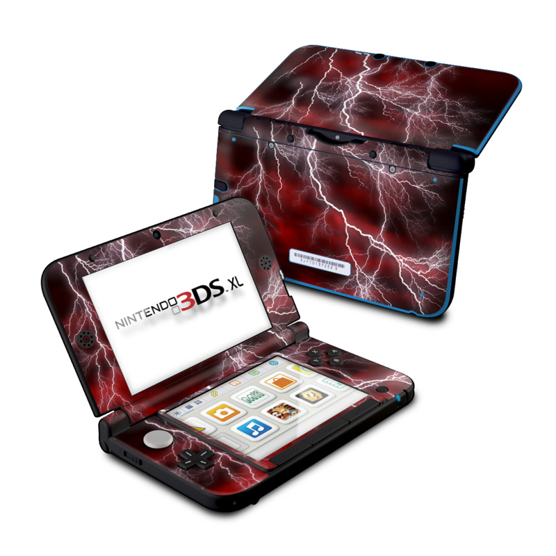 Nintendo 3DS XL Skin - Apocalypse Red (Image 1)