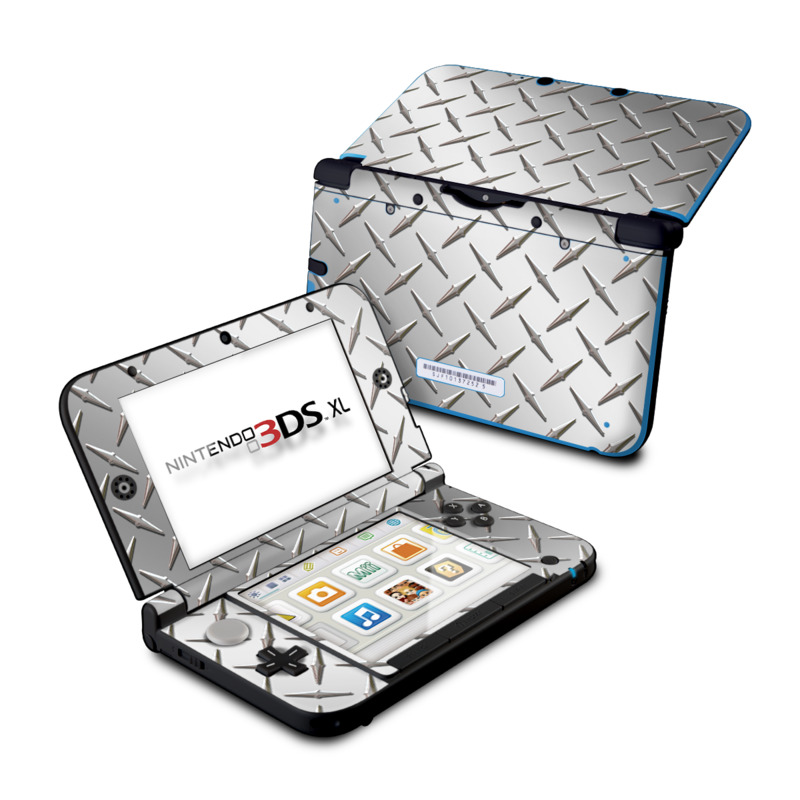Nintendo 3DS XL Skin - Diamond Plate (Image 1)