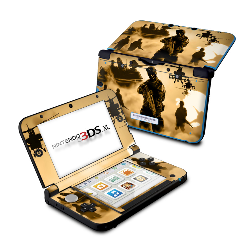 Nintendo 3DS XL Skin - Desert Ops (Image 1)
