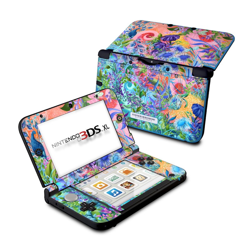 Nintendo 3DS XL Skin - Fantasy Garden (Image 1)