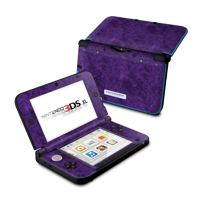 Nintendo 3DS XL Skin - Purple Lacquer (Image 1)