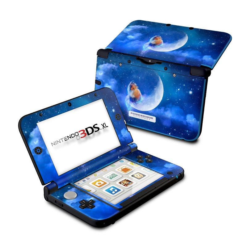 Nintendo 3DS XL Skin - Moon Fox (Image 1)