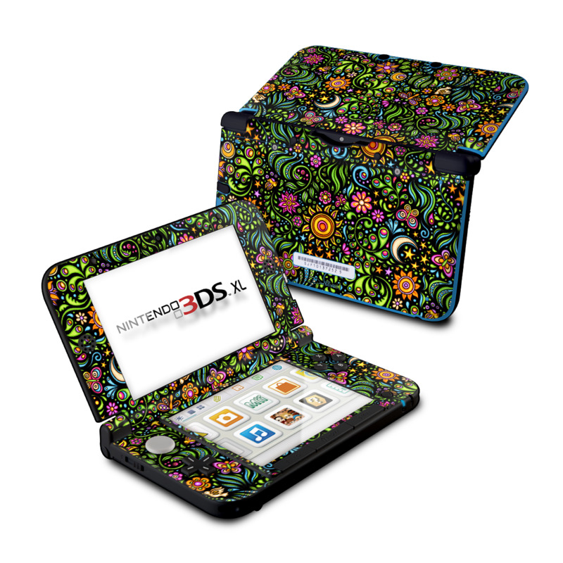 Nintendo 3DS XL Skin - Nature Ditzy (Image 1)