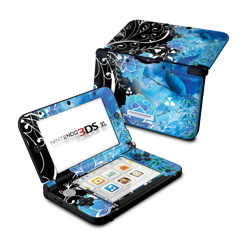 Nintendo 3DS XL Skin - Peacock Sky (Image 1)