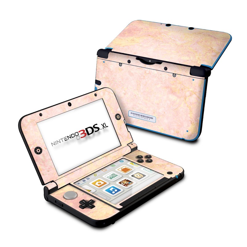 Nintendo 3DS XL Skin - Rose Gold Marble (Image 1)