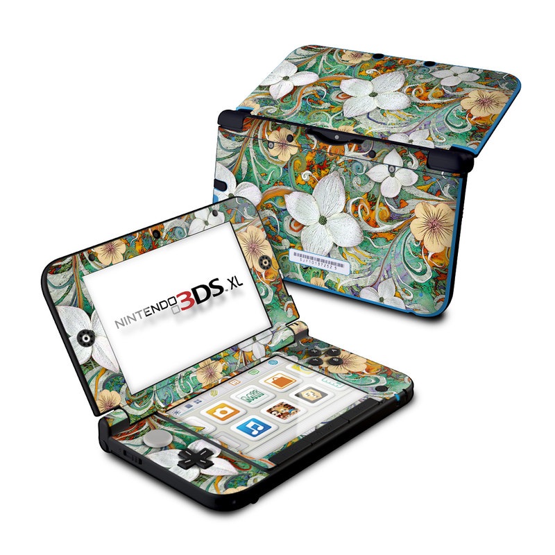 Nintendo 3DS XL Skin - Sangria Flora (Image 1)