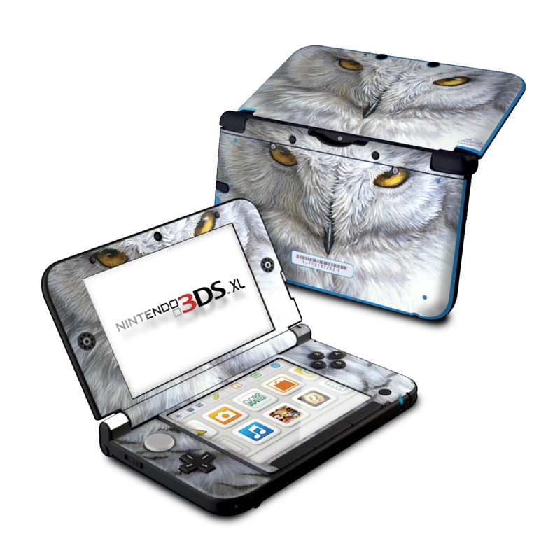 Nintendo 3DS XL Skin - Snowy Owl (Image 1)
