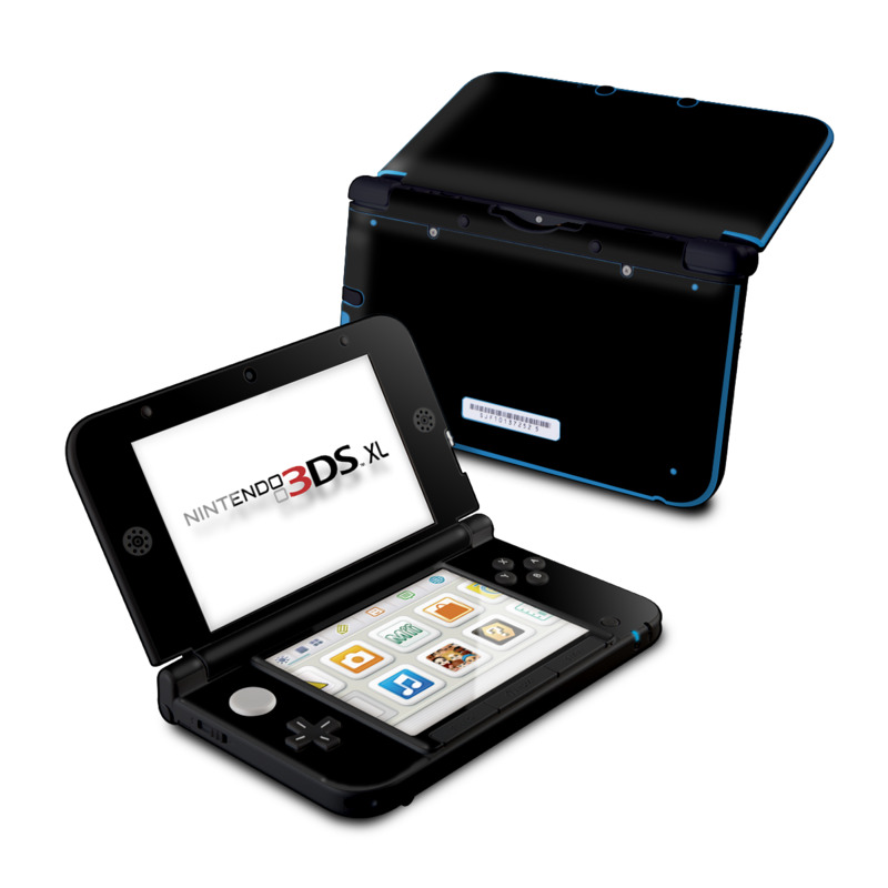 Nintendo 3DS XL Skin - Solid State Black (Image 1)