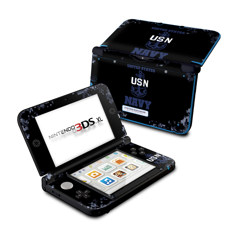 Nintendo 3DS XL Skin - USN (Image 1)