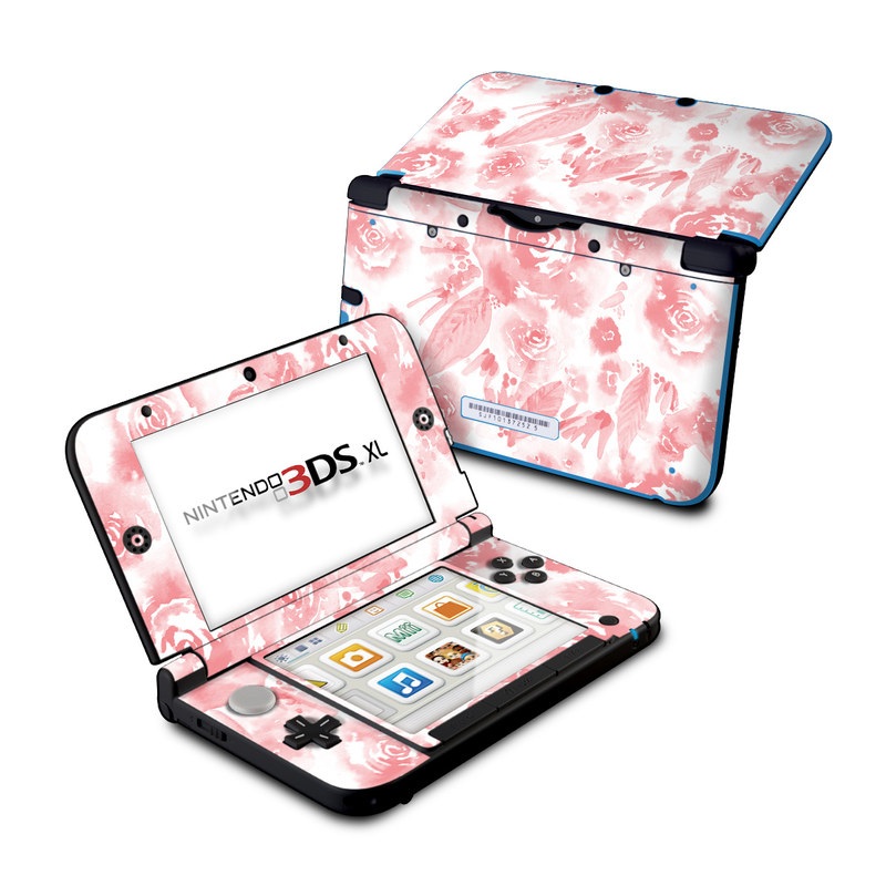 Nintendo 3DS XL Skin - Washed Out Rose (Image 1)