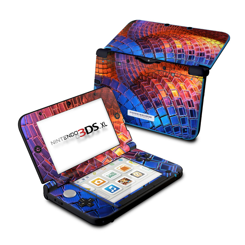 Nintendo 3DS XL Skin - Waveform (Image 1)